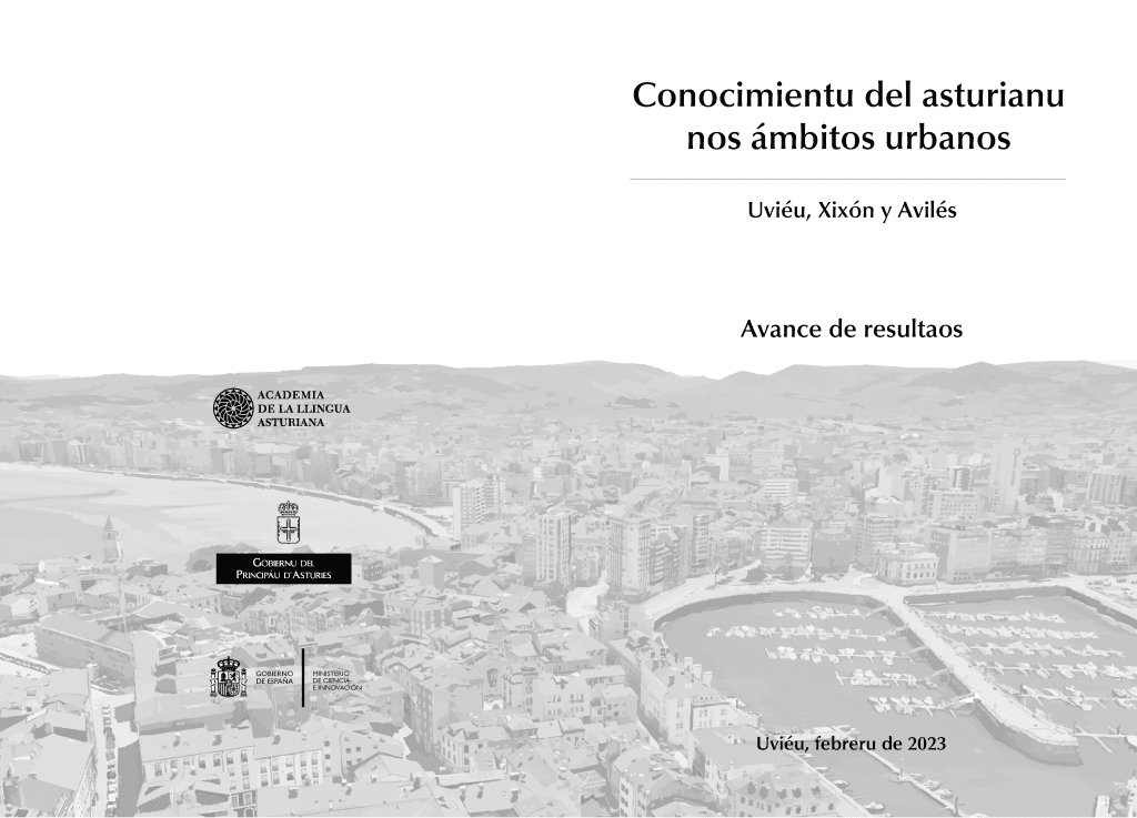 Presentación del avance de resultaos del estudiu «Conocimientu del asturianu nos ámbitos urbanos»