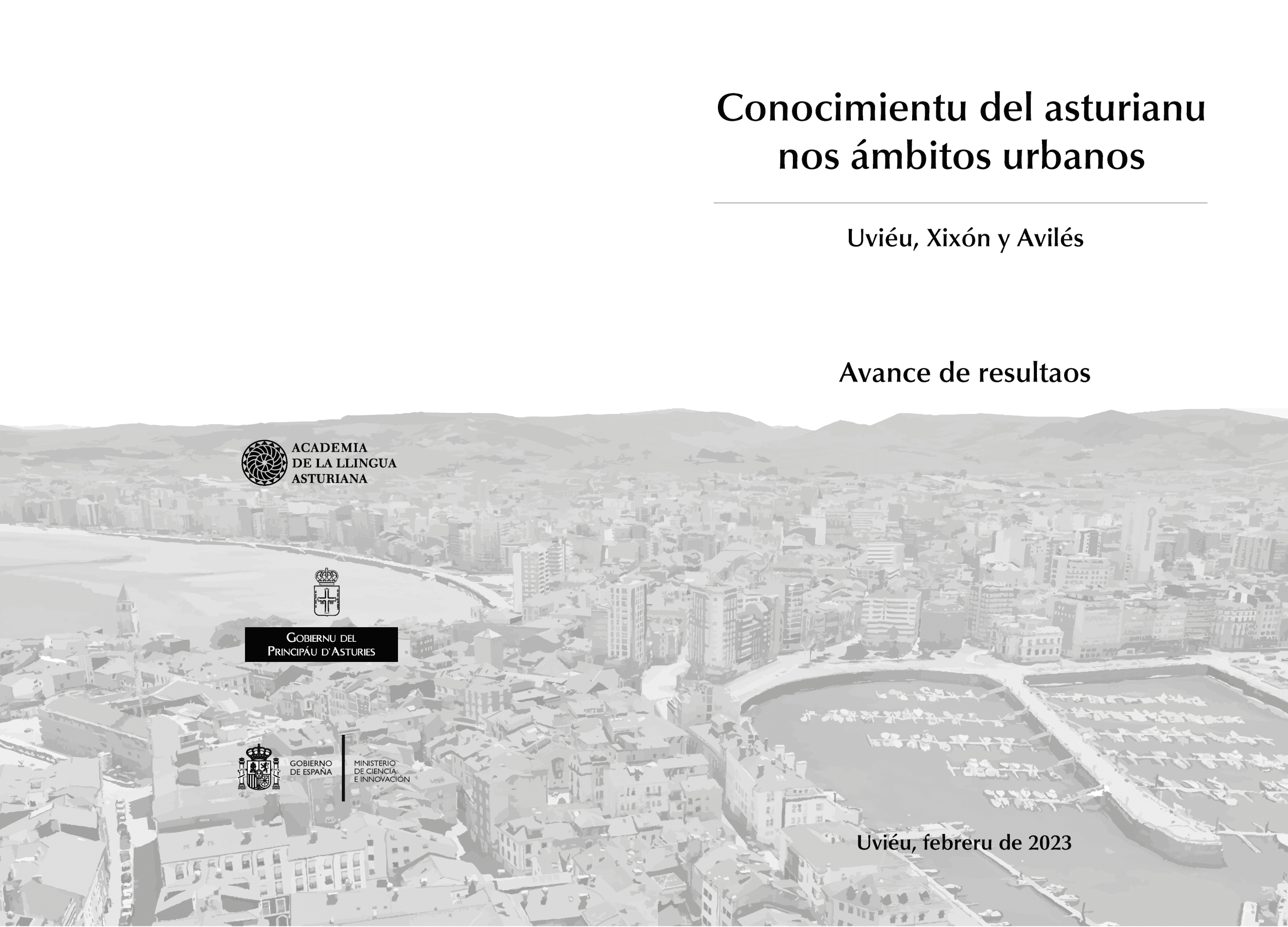 Presentación del avance de resultaos del estudiu «Conocimientu del asturianu nos ámbitos urbanos»
