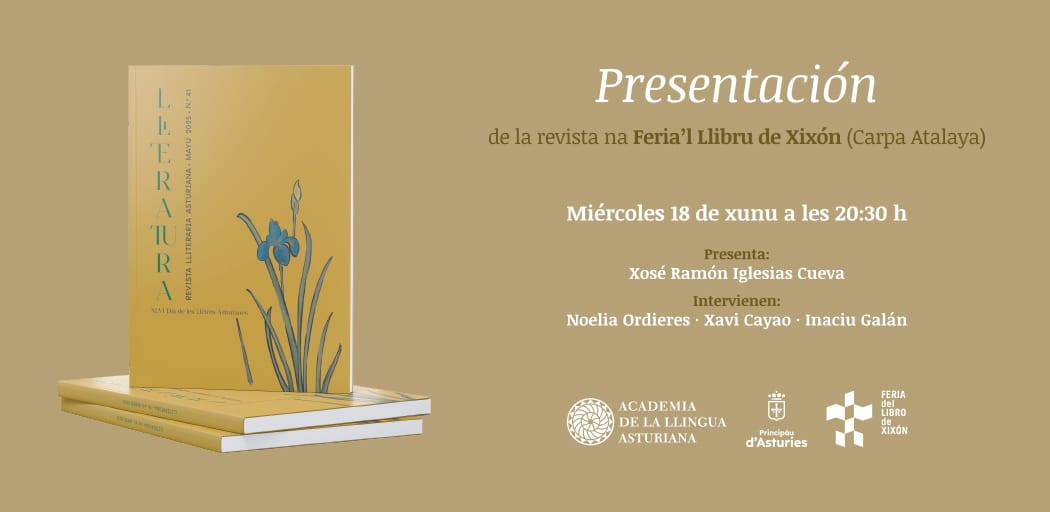 Presentación del númberu 41 de a revista Lliteratura en la FeliX 2025